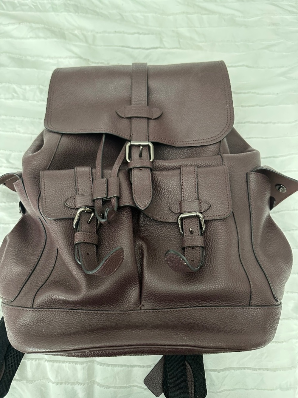 Coach Leather Backpack